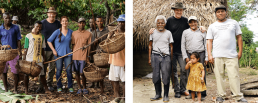 Йозеф и Юлия Цоттер на плантациях какао на Мадагаскаре и в Белизе